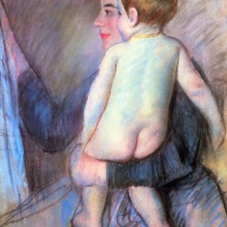 At The Window by Mary Cassatt